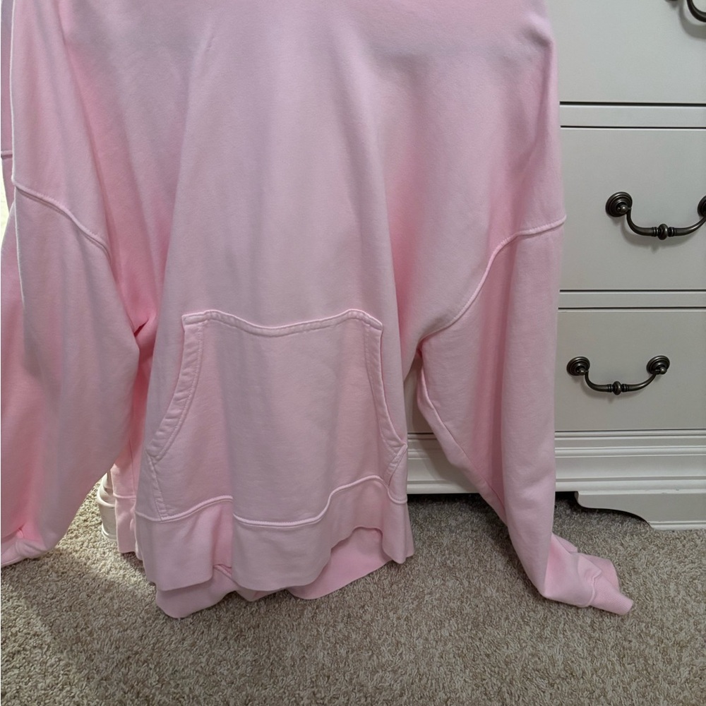 Pink Oversized Sweatshirt